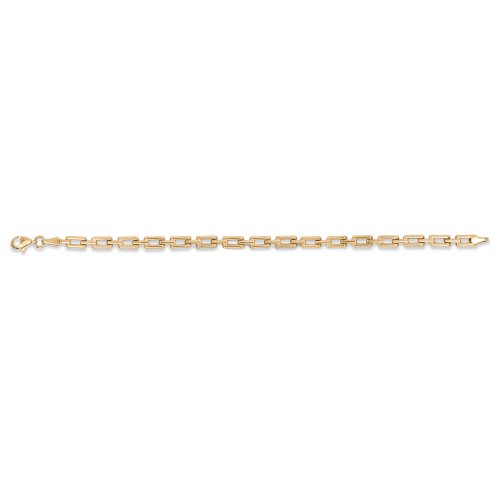 10K Chunky Anchor Link Bracelet