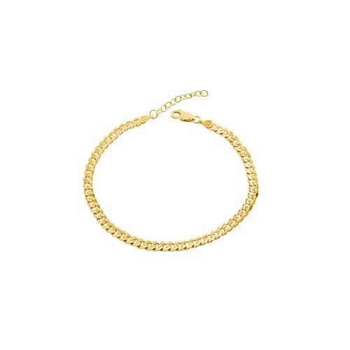 10K Curb Bracelet