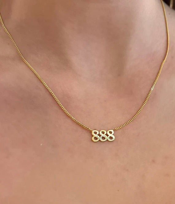 Angel Numbers Necklace