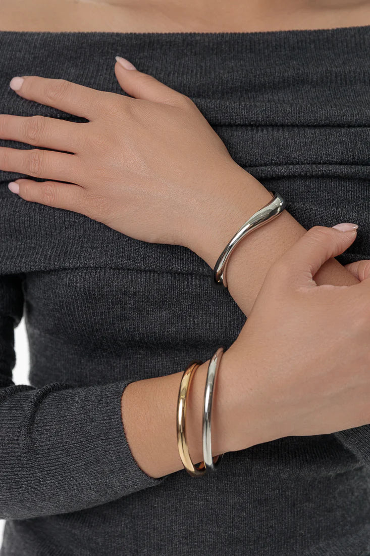 Gold Mini Bold Cuff