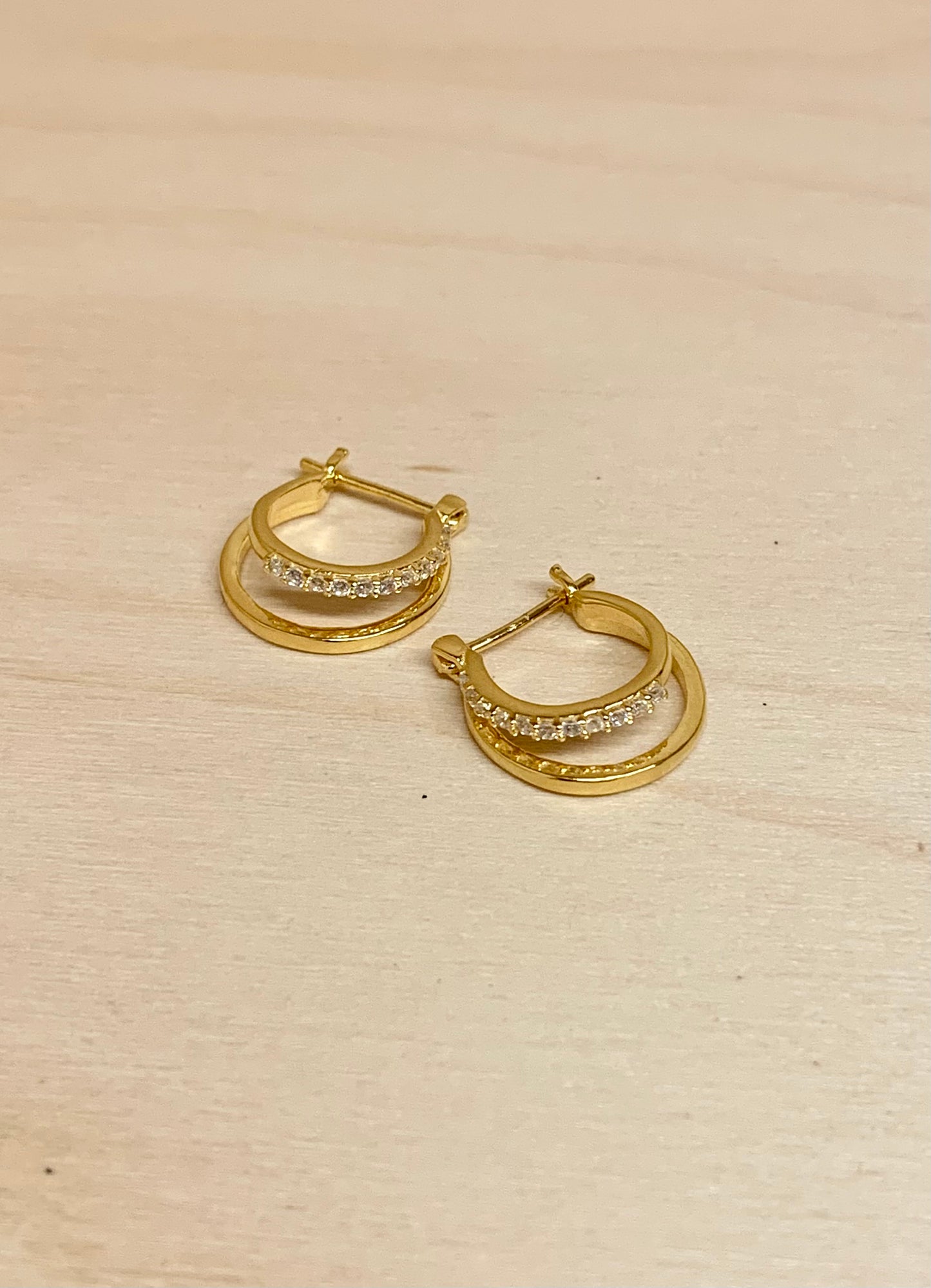 Gold Vermeil Ella Hoop Earrings