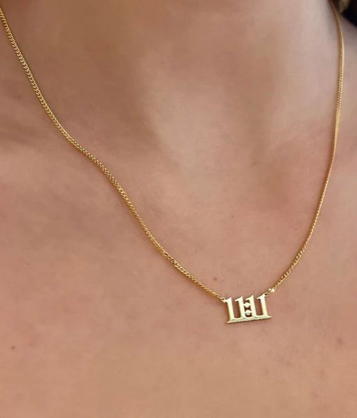 Angel Numbers Necklace