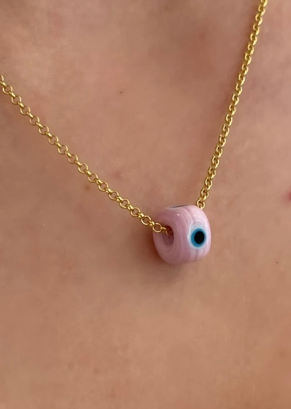 Greek Eye Necklace
