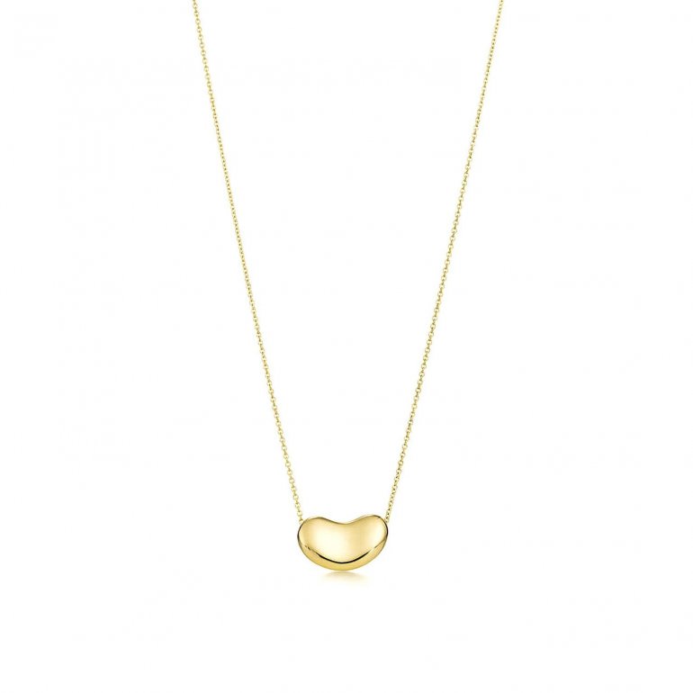 Gold Vermeil Bean Necklace