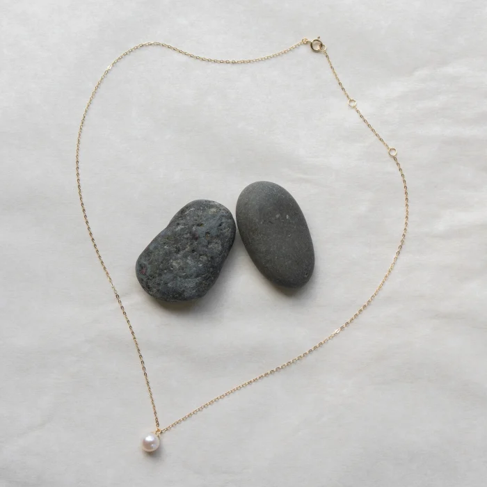 10K Freshwater Pearl Pendant Necklace