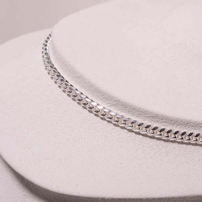 Sterling Silver 4.2mm Miami Cuban Chain