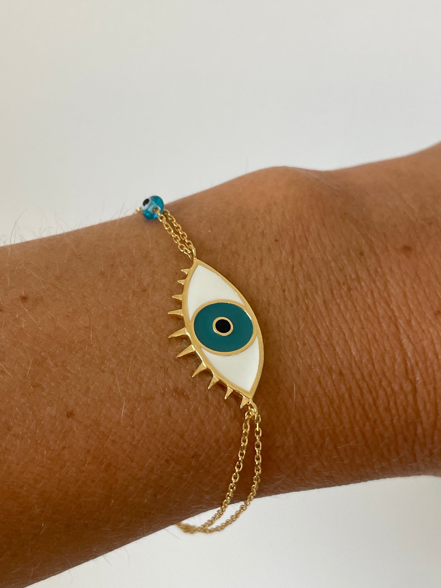 Gold Vermeil Darling Eye Bracelet