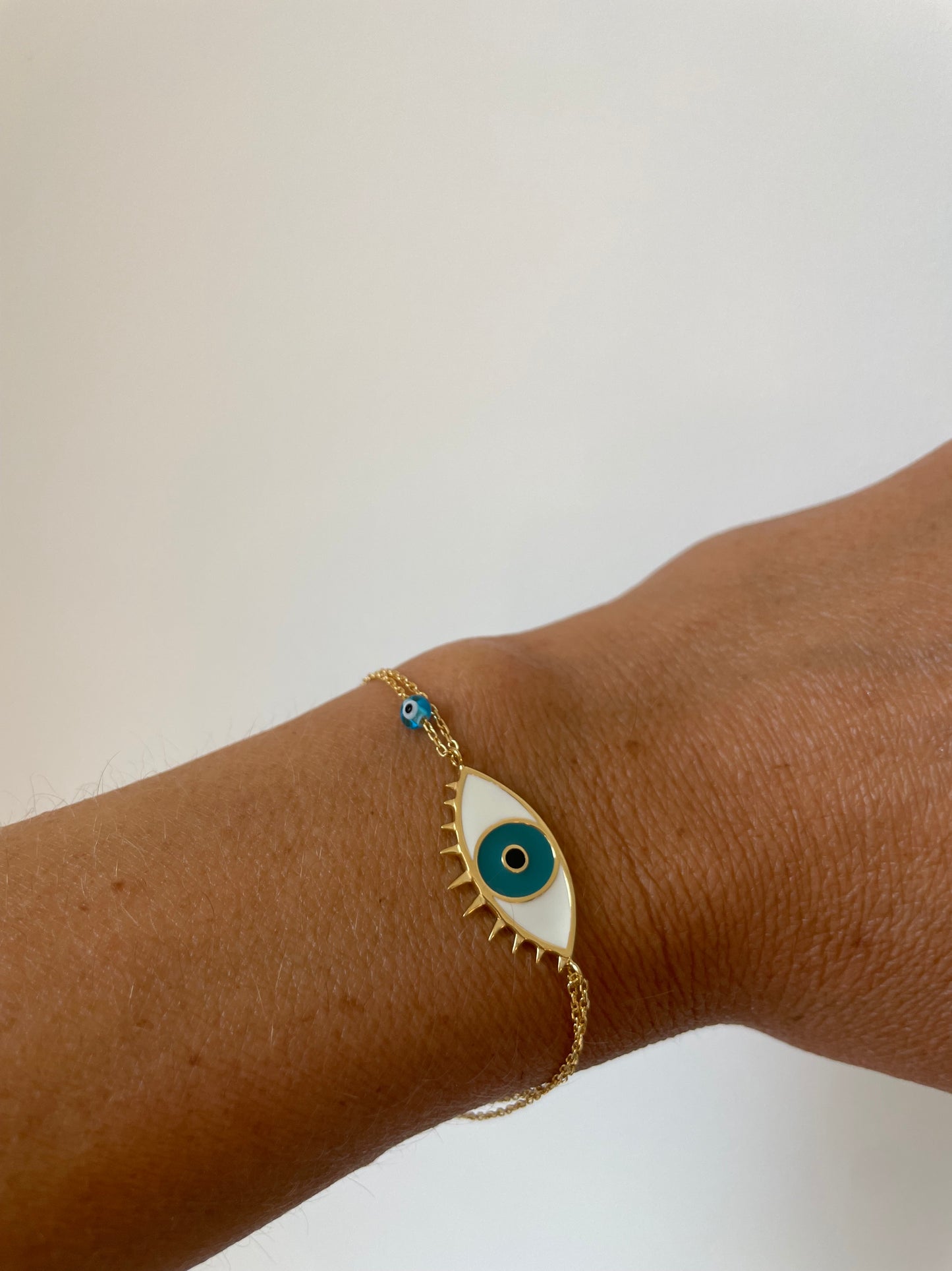 Gold Vermeil Darling Eye Bracelet