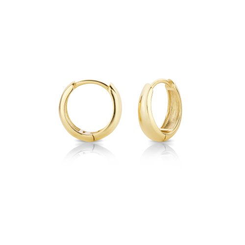 Gold Vermeil Chunky Dome Huggies