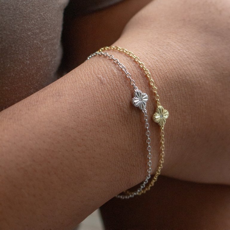 Gold Vermeil Fortuna Centre Bracelet