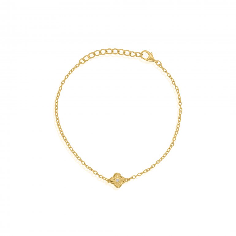 Gold Vermeil Fortuna Centre Bracelet