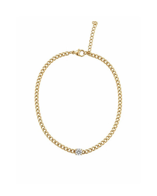 Solitaire Waterproof Anklet