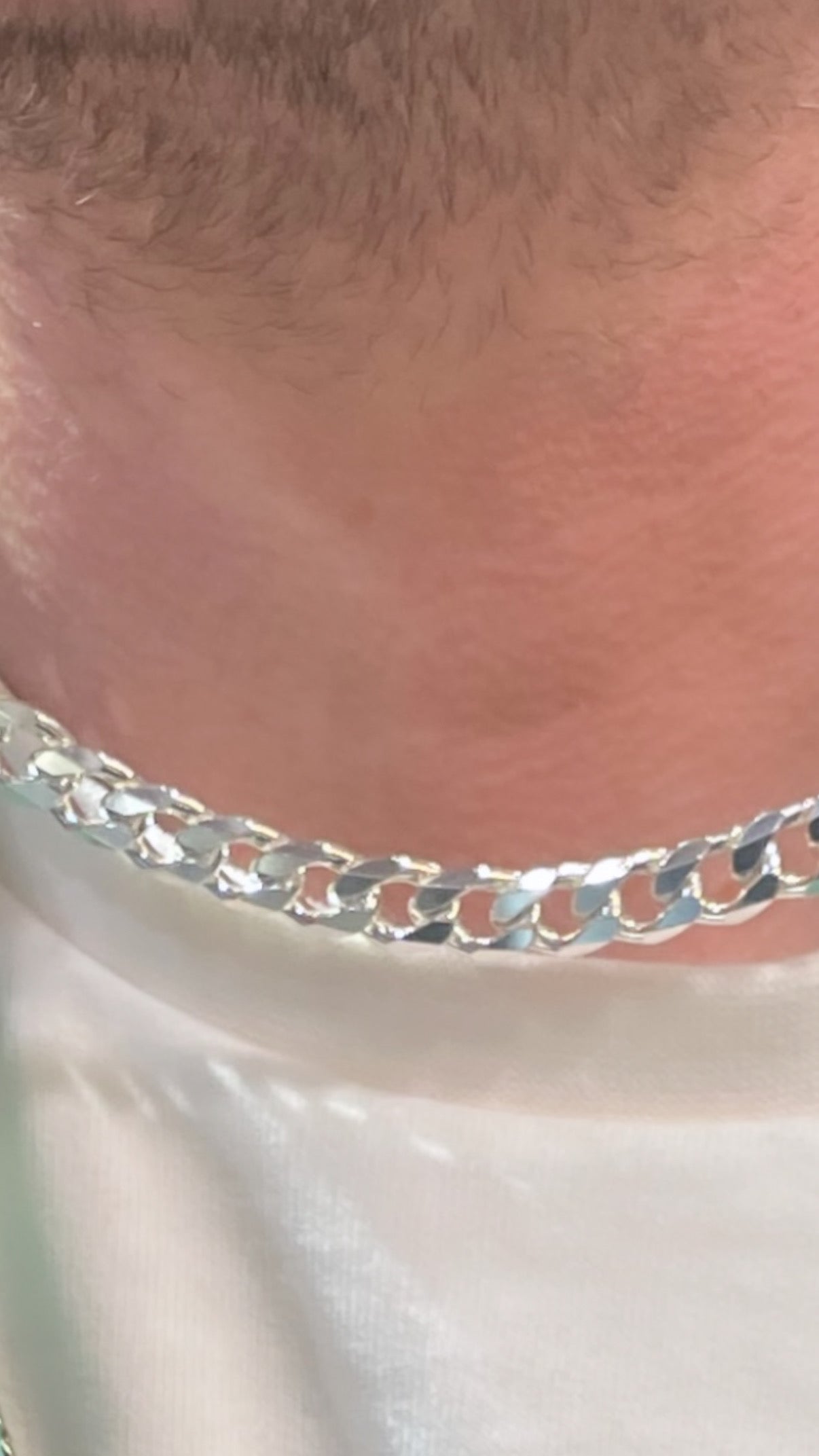 Sterling Silver 5.5mm Curb Chain