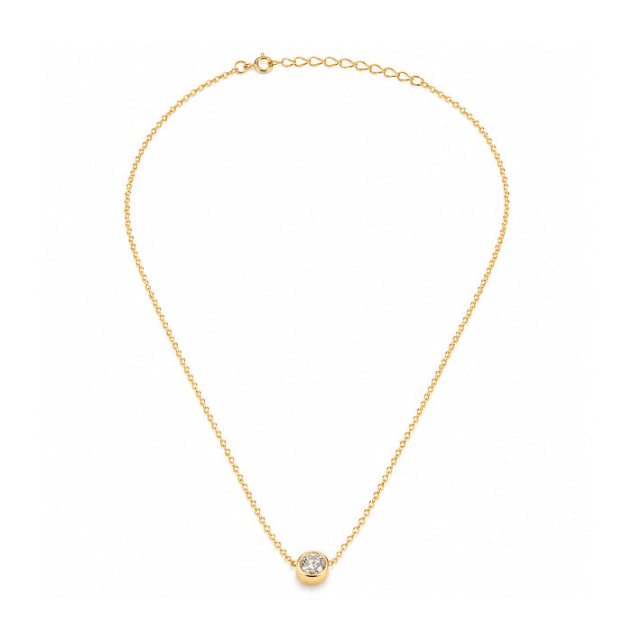 Bezel Necklace