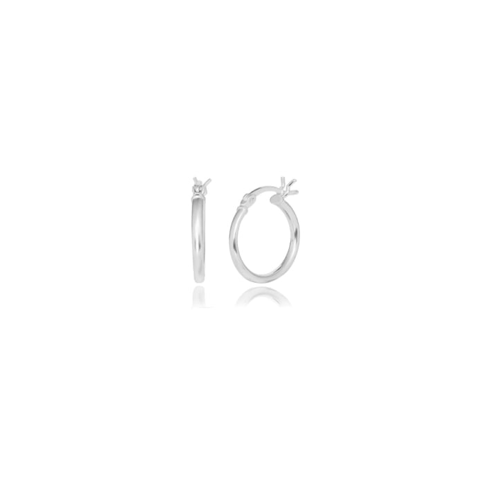 Sterling Silver Tube Hoops 20mm