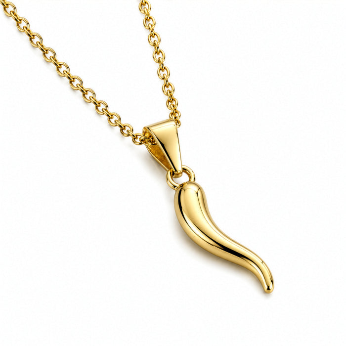 Chilli Horn Necklace