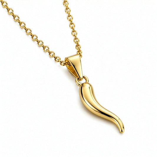 Chilli Horn Necklace