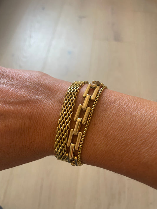 Bismark Gold PVD Bracelet