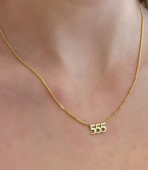 Angel Numbers Necklace