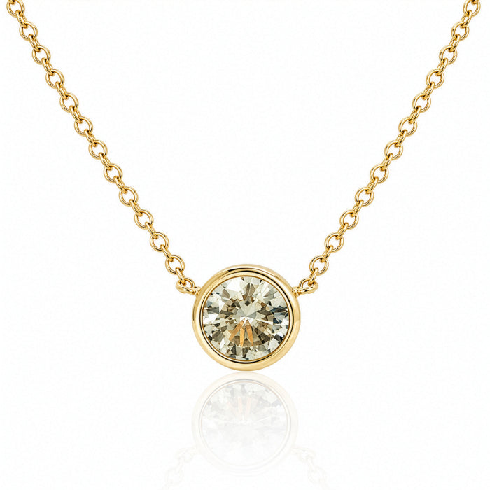 Bezel Necklace