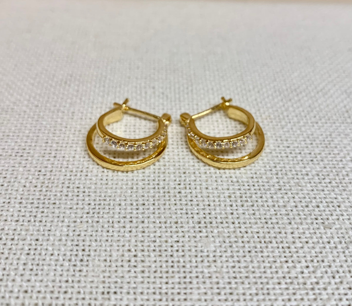 Gold Vermeil Ella Hoop Earrings