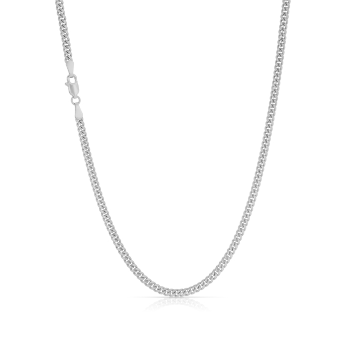 Sterling Silver 4.2mm Miami Cuban Chain