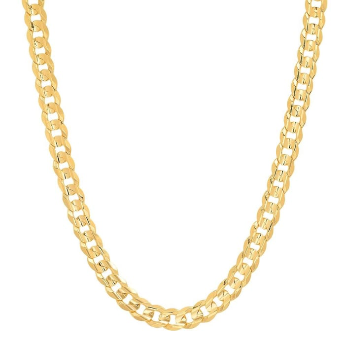 Gold Vermeil 6mm Curb Chain